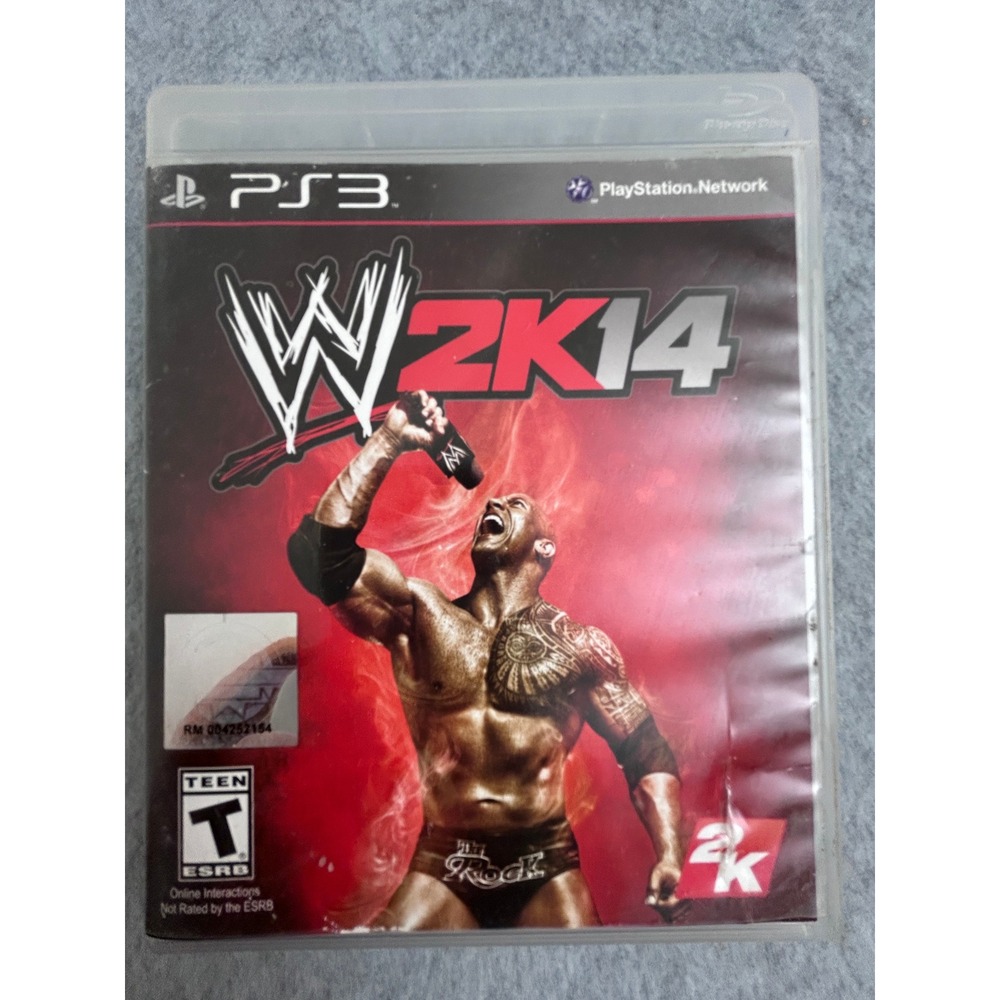 WWE 2K14 Sony PlayStation 3 PS3 2013 Video Game CIB The Rock Hulk Hogan